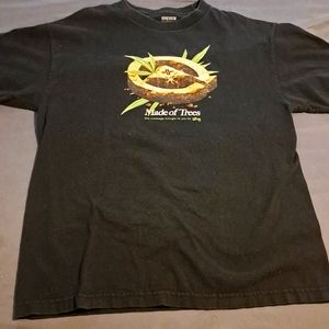 LRG black logo short sleeve shirt.